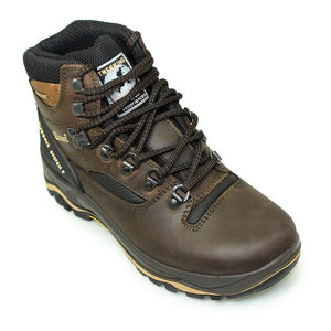 Grisport Quatro Brown Mens Walking Hiking Backpacking Boots Shoe Lace Up Leather