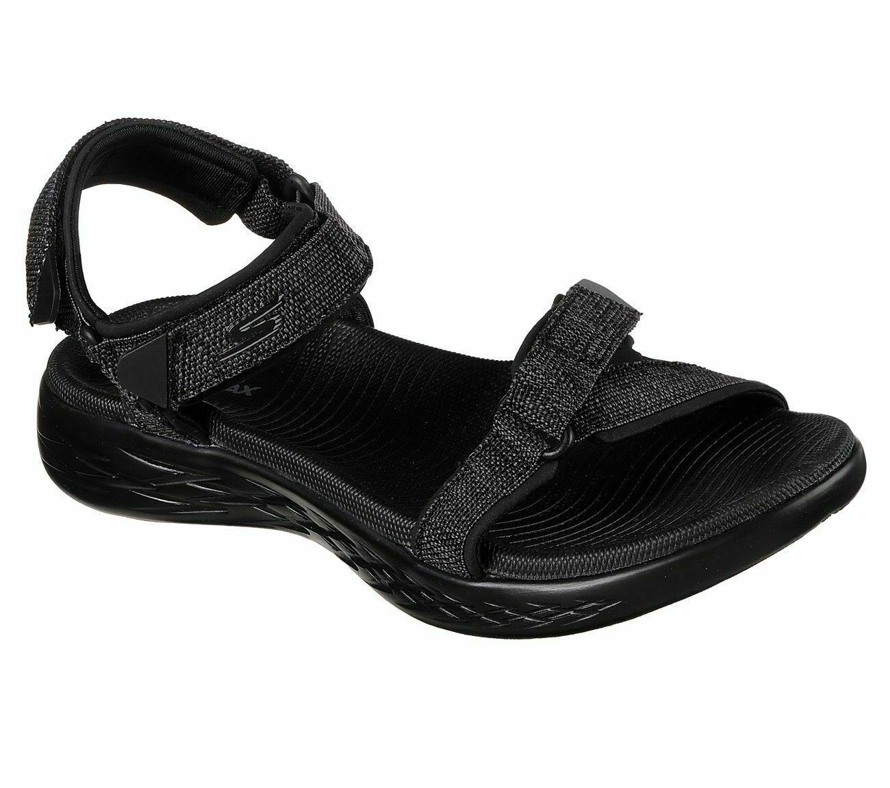 Lederen semester andrageren Skechers 15315/BBK Black Womens Sporty Style Casual Walking Sandals – The  Shoe Centre