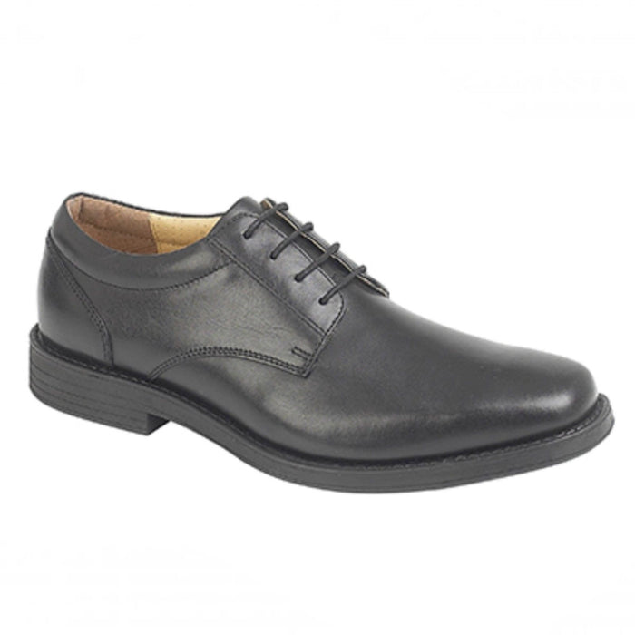 Tredflex TF3951A Black Mens Genuine Leather Lace Up Smart Formal Work Shoes