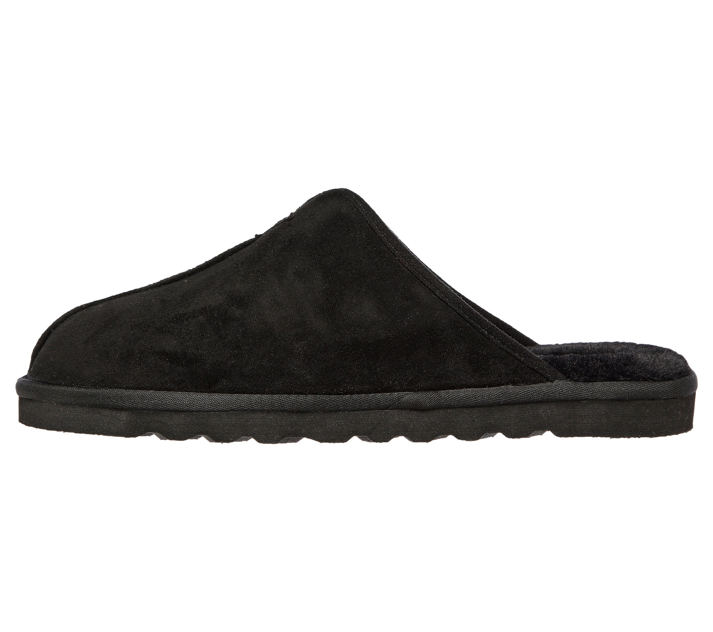 Skechers 66094 BLK Men s Black Relaxed Fit Comfort Slippers