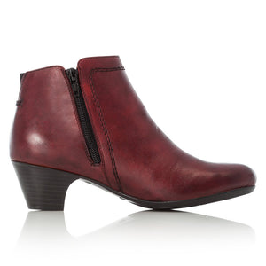 Rieker 70551-33 Red Womens Casual Comfort Evening Ankle Boots