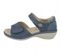 EasyB Elgin 78672X Blue Nubuck (2V) Womens Casual Comfort Sandals