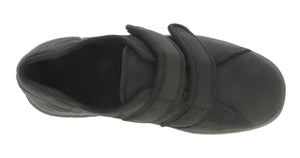 EasyB Josef 81005A (6V Fitting) Black Mens Casual Comfort Washable Slippers