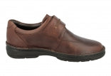 EasyB Gareth 87177B Brown Mens Casual Comfort Wide Fit Touch Fastening Shoes