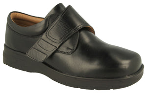 DB SHOES 89212A Benny Black 2V Mens Casual Comfort Leather Shoes