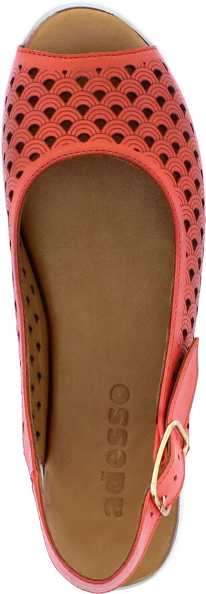 Adesso Bonnie Sunset Comfort Womens Casual Slingback Sandal