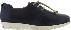 Adesso Sarah Navy Leather Comfort Shoe