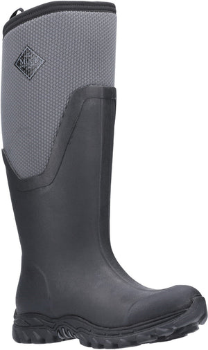 Muckmaster MB Arctic Sport II Black/Grey Womens Tall Wellingtons