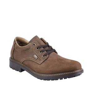 Rieker B4610-22 Brown Mens Casual Comfort Lace Up Shoes