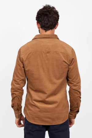 Brakeburn Mens Tan Cord Shirt