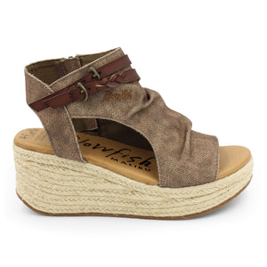 Blowfish BF9004E Lacey4Earth BeachShack Womens Casual Comfort Open Toe Wedge Sandals