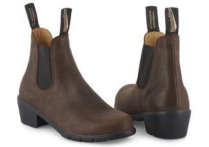 Blundstone 1673 Antique Brown Unisex Premium Leather Stylish Chelsea Boots