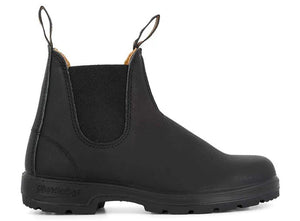 Blundstone 558 Voltan Black Leather Unisex Stylish Chelsea Boots