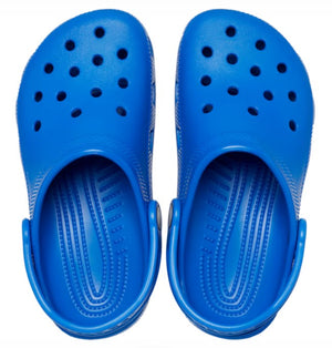 Crocs Classic Blue Bolt Clog Kids Boys Girls Casual Comfy Slip On