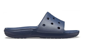 Crocs Classic Navy Casual Slider Slip On Sandal Lightweight Beach