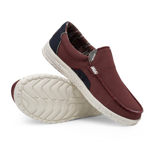 Dude Mikka Hawk Lava Mens Stretch knit Relaxed Fit Slip On Shoes