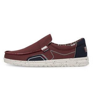 Dude Mikka Hawk Lava Mens Stretch knit Relaxed Fit Slip On Shoes