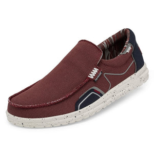 Dude Mikka Hawk Lava Mens Stretch knit Relaxed Fit Slip On Shoes