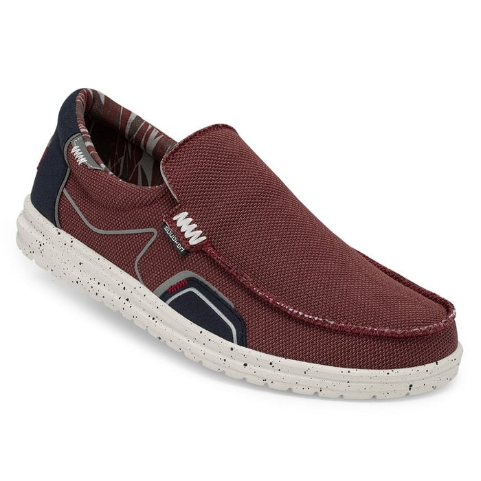Dude Mikka Hawk Lava Mens Stretch knit Relaxed Fit Slip On Shoes