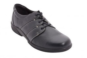EasyB 78309N Glossop Dark Navy 2E Leather Wide Fit Comfort Shoes