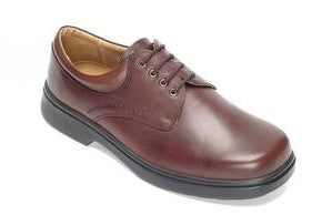 EasyB 87035B Shannon Brown Mens Casual Comfort Leather Wide Fit Shoes
