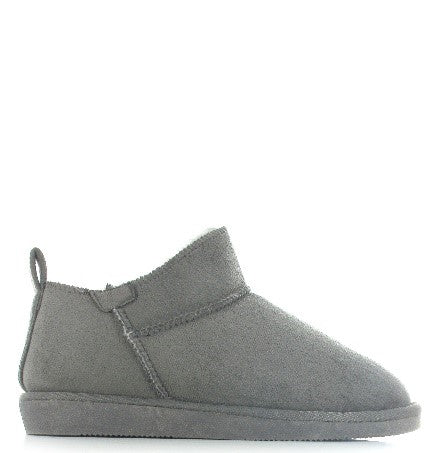 Ella Molly Grey Womens Casual Comfort Slip On Slippers