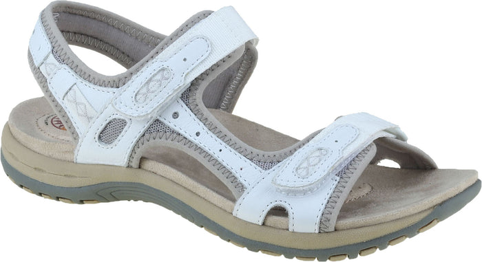 Earth Spirit Frisco white Women's Casual Touch Fastening Sandals