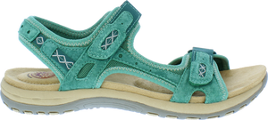Earth Spirit Frisco Emerald Green Women's Casual Touch Fastening Sandals