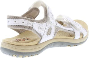 Earth Spirit Frisco white Women's Casual Touch Fastening Sandals