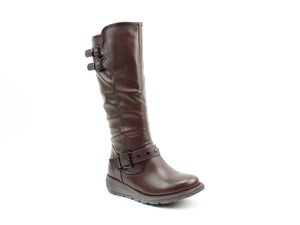 Heavenly Feet Erica Chocolate Womens Casual Comfort Boots