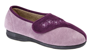 Sleepers LS352P Gemma Purple/Lilac Womens Comfort Slippers