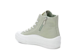 Refresh 170676 Womens Aqua Chunky High Top Trainer