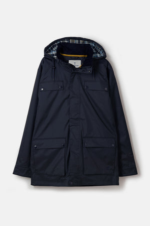 Lighthouse Mens Oxford Dark Navy Hooded Coat