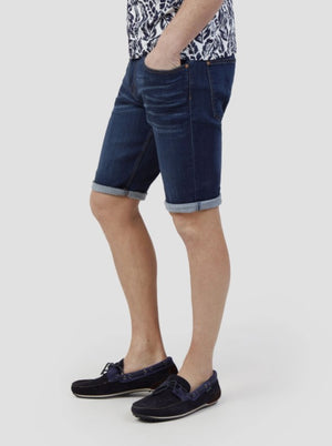 Mish Mash 2135 Paul Dark Denim Mens Shorts