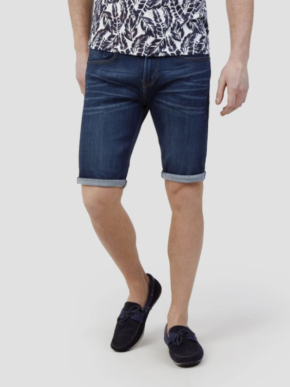 Mish Mash 2135 Paul Dark Denim Mens Shorts