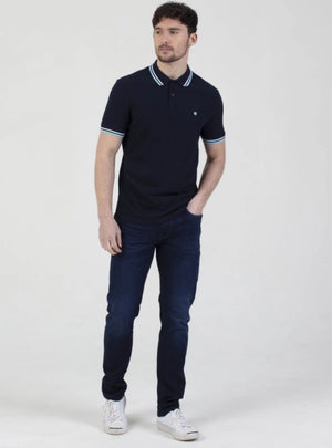 Mish Mash 2961 Stockholm - Navy Mens Polo Shirt