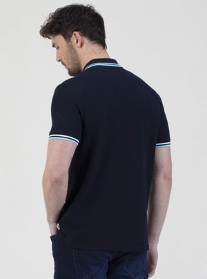 Mish Mash 2961 Stockholm - Navy Mens Polo Shirt
