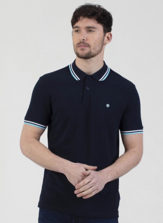 Mish Mash 2961 Stockholm - Navy Mens Polo Shirt