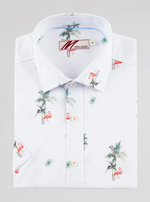 Mish Mash 2293 Beachbreak White S/S Shirt