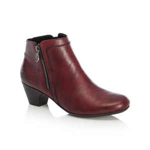 Rieker 70551-33 Red Womens Casual Comfort Evening Ankle Boots