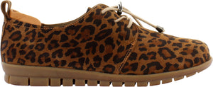 Adesso Sarah Leopard Leather Comfort Shoe