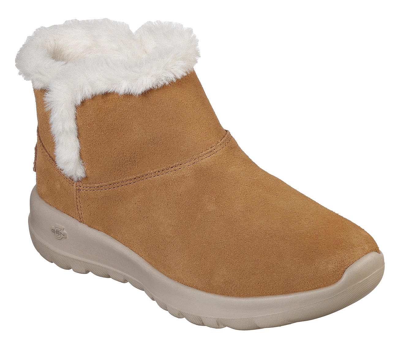 Skechers 15501 CSNT Chestnut Womens Casual Comfort Ankle Boots