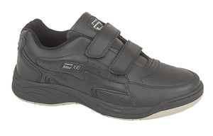 DEK T198A Black Men's Touch Fastening Shoes Trainers