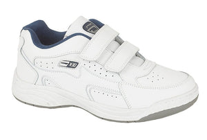 DEK T198G White Men's Touch Fastening Shoes Trainers