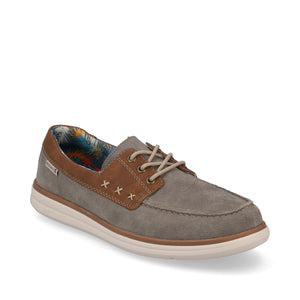 Rieker Revolution U0601-42 Taupe Mens Casual Comfort Boat Deck Shoe