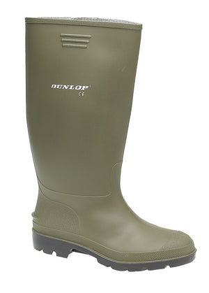 Dunlop W197E Pricemastor Green PVC Wellingtons