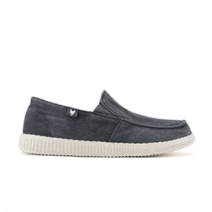 Walk In Pitas Mens WP150 Slip On Washed Periscope Casual Shoes
