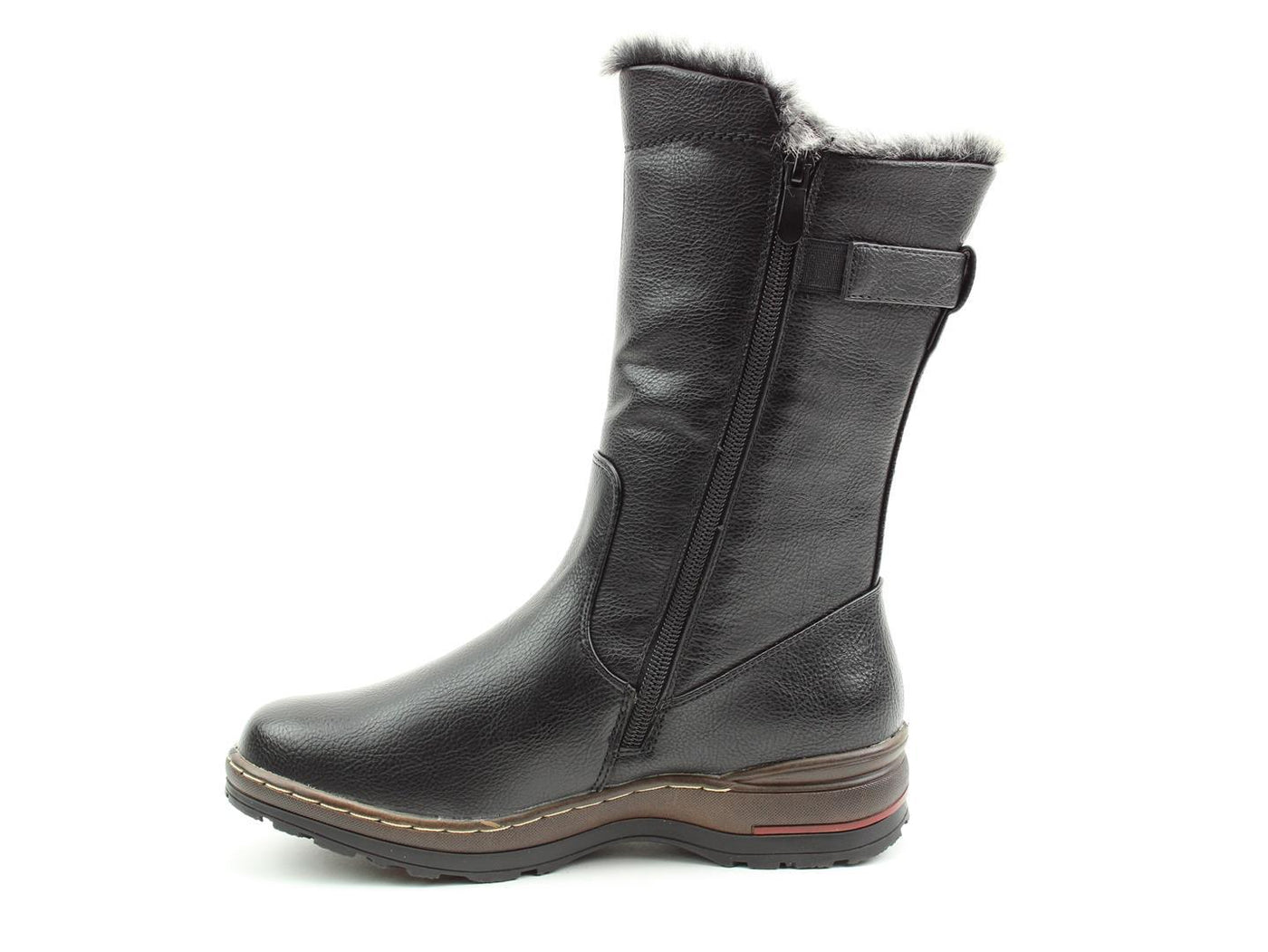Womens black hotsell calf boots
