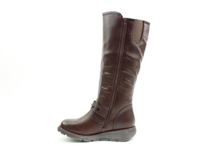 Heavenly Feet Erica Chocolate Womens Casual Comfort Boots