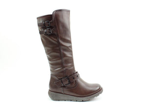 Heavenly Feet Erica Chocolate Womens Casual Comfort Boots